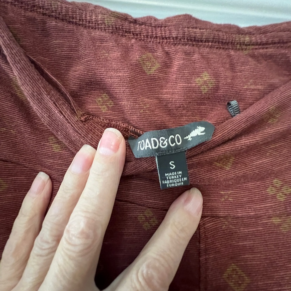 Toad&Co Chaka Wide Leg Ankle Pant Size Small - Picture 5 of 6